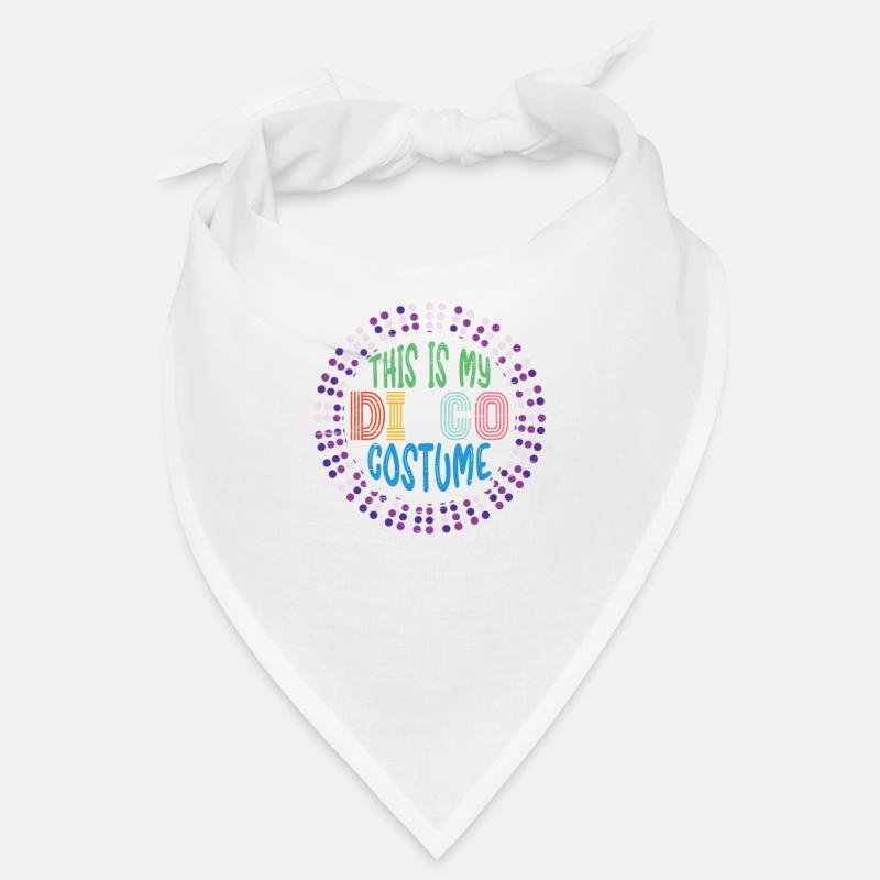 This Is My Disco Costume 80s Dancing Step Party Bandana