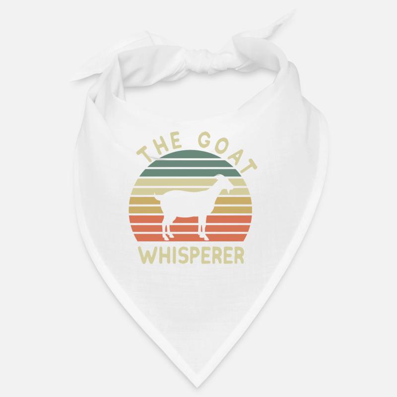 Der Ziegenflüsterer Ziege Flüsterer Ziegen Tier Bandana