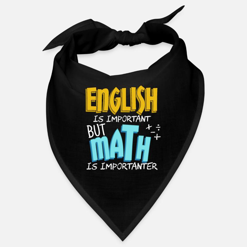 Anglais Math Bandana