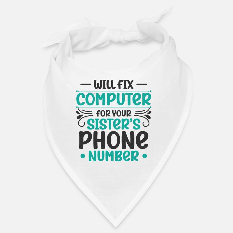 Réparera le numéro de téléphone de l’ordinateur Support informatique Bandana