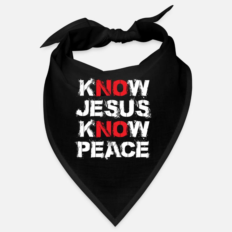 Know Jesus Know Peace Bandana