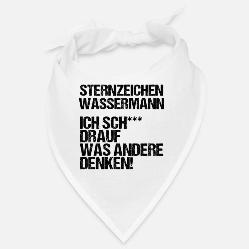 Sternzeichen Wassermann Bandana