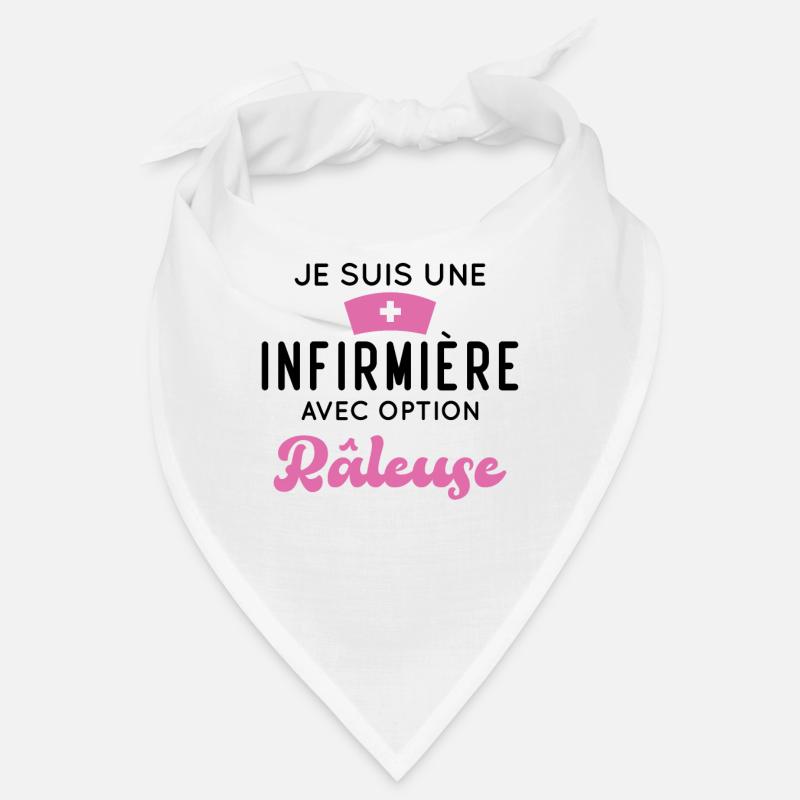 Je suis une infirmière avec option râleuse Bandana
