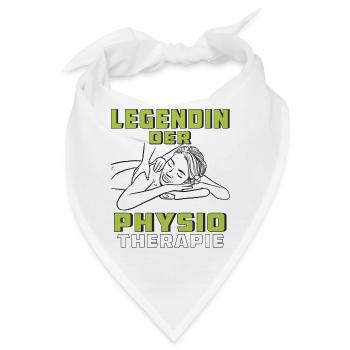 LEGENDIN DER PHYSIOTHERAPIE - Bandana - Weiß - Vorne