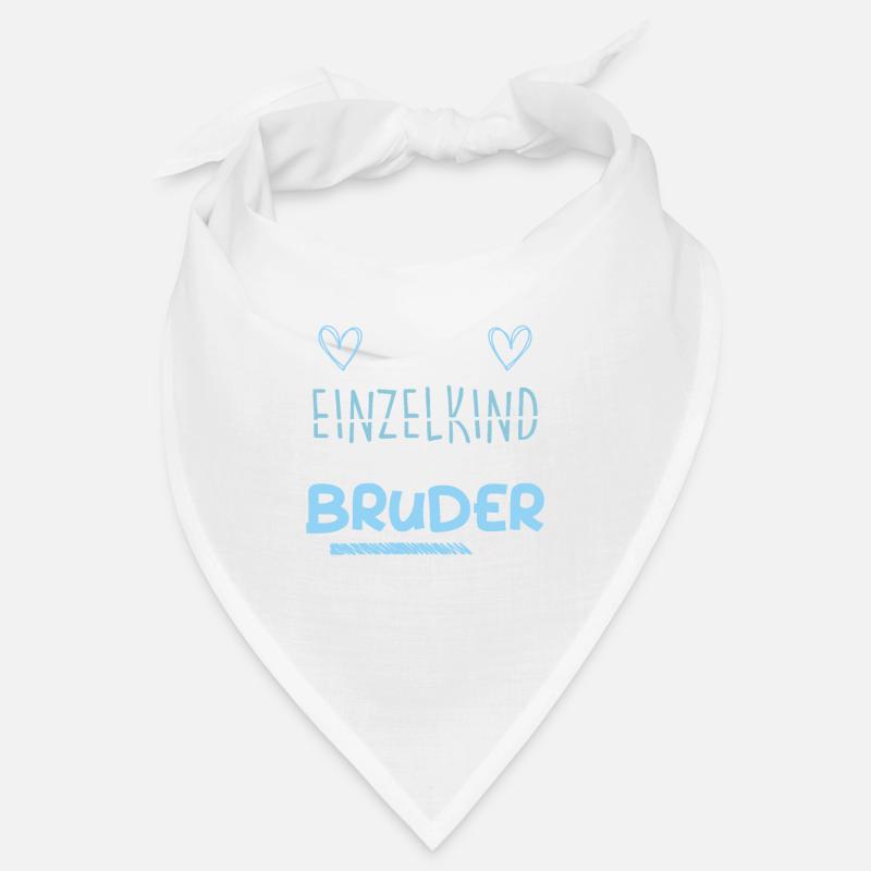 Einzelkind Großer Bruder Loading Traktor - Bandana - Weiß