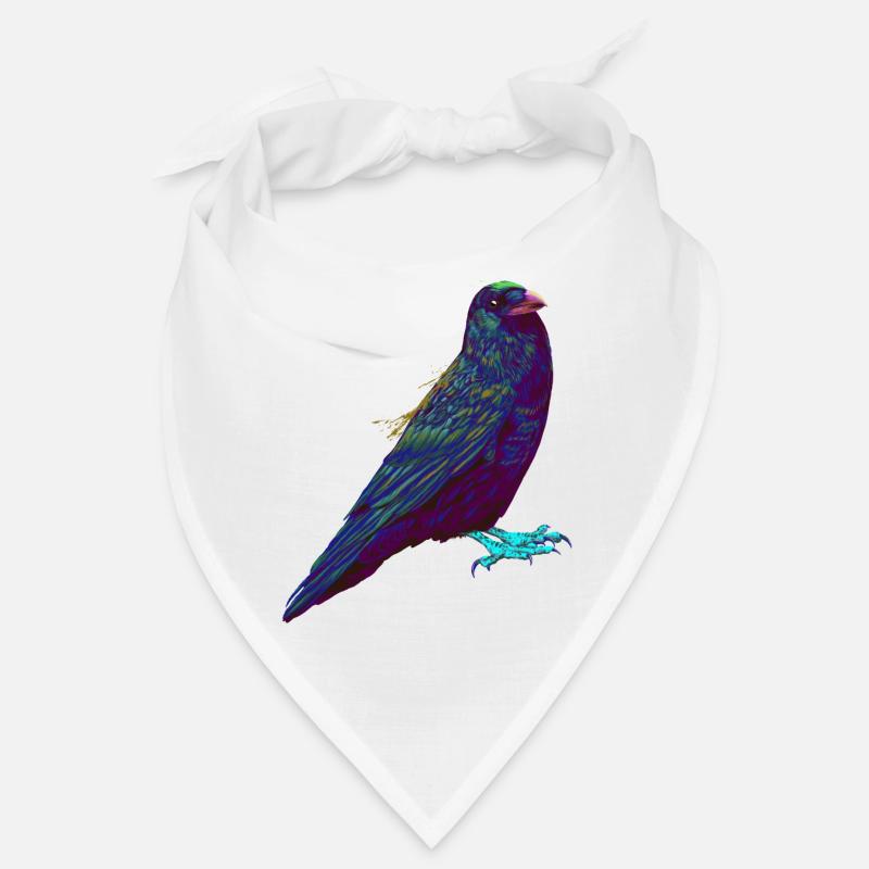 Splash Bird Corbeau Corbeau Bandana