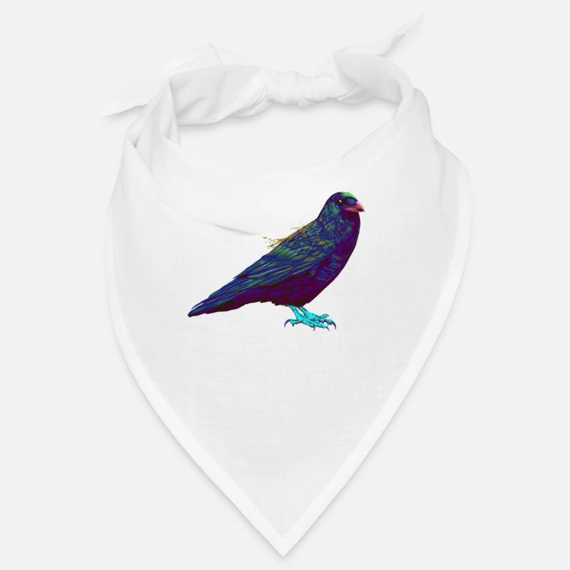 Splash Raven Crow Bandana