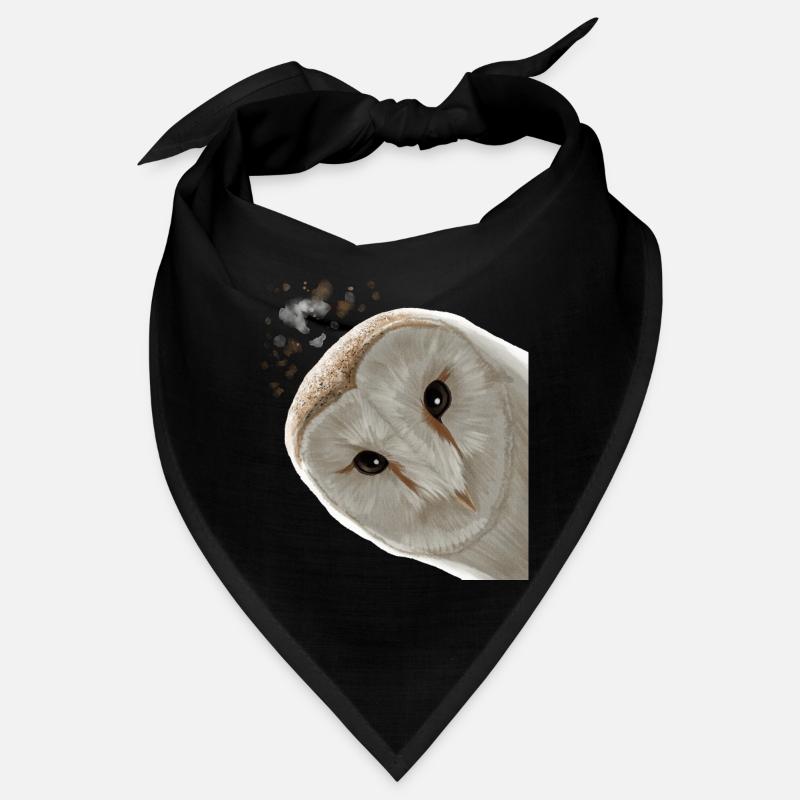 Funny Curious Owl Bandana