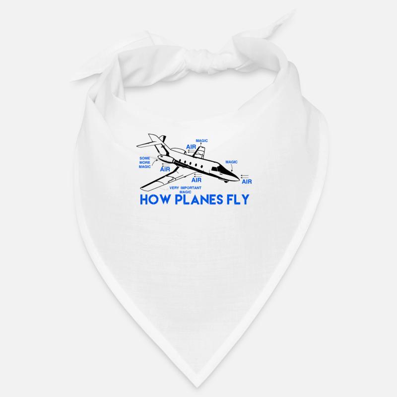 How Planes Fly Funny Aerospace Engineer - Bandana