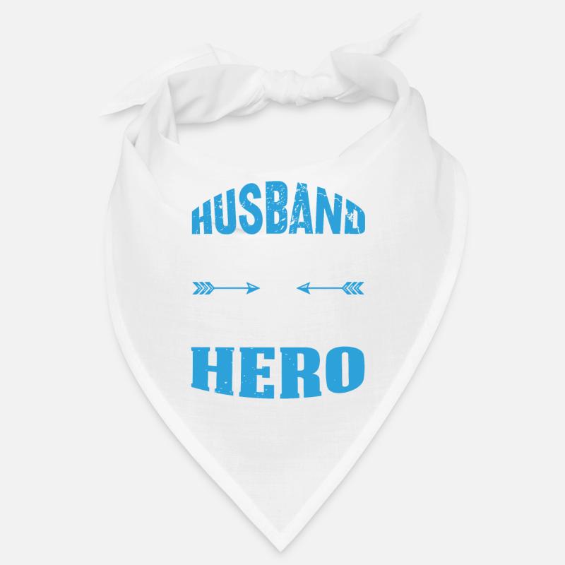 Husband Daddy Welder Hero Bandana