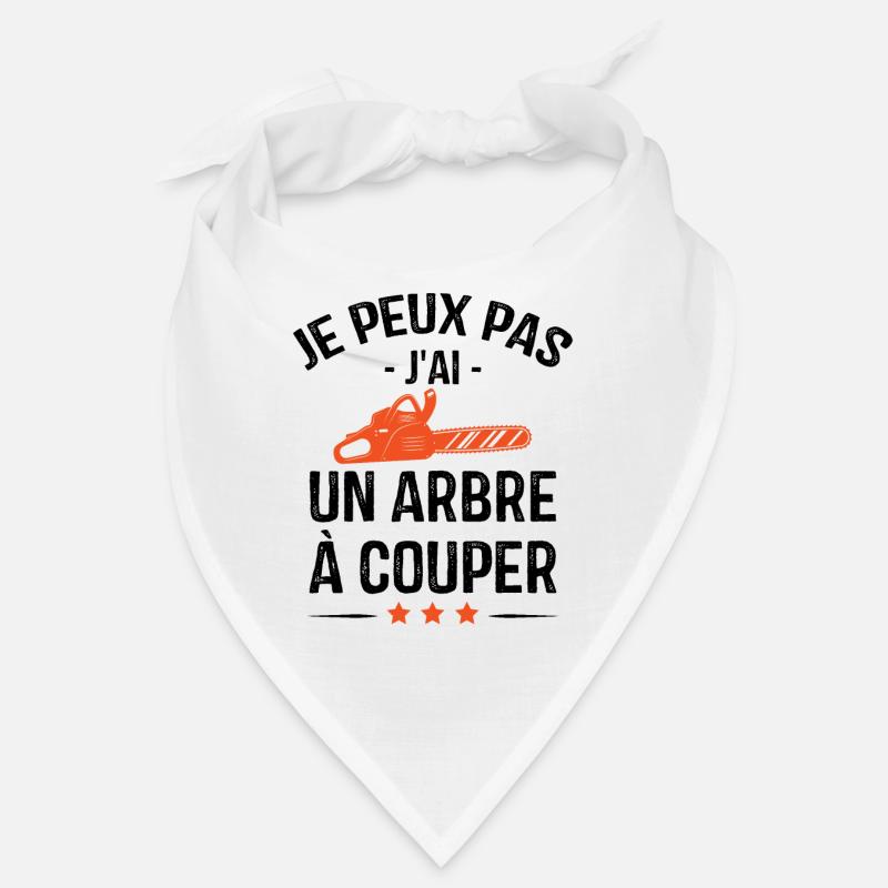 Je Peux Pas J'ai Un Arbre à Couper Bandana