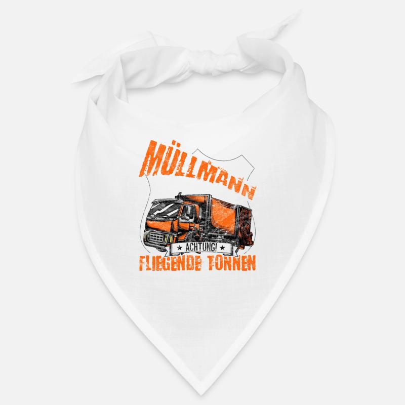 Müllwerker Müllabfuhr Müllmann Bandana