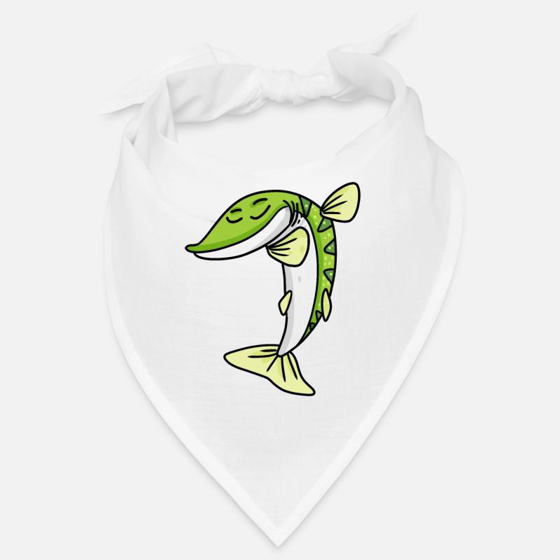 Dabbing Dab Pike Fish Bandana
