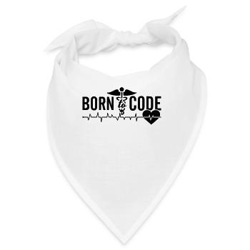 Kodierer ICD Medizinischer Spezialist Geschenkidee - Bandana - Weiß - Vorne