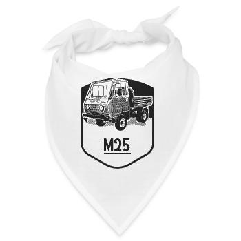 M25 Multicar - Bandana - Weiß - Vorne
