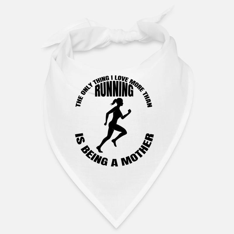 Jogger Mutter laufen joggen Mama Training rennen Bandana