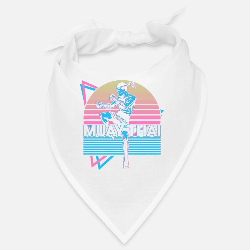 Muay Thai Retro Geschenk Bandana