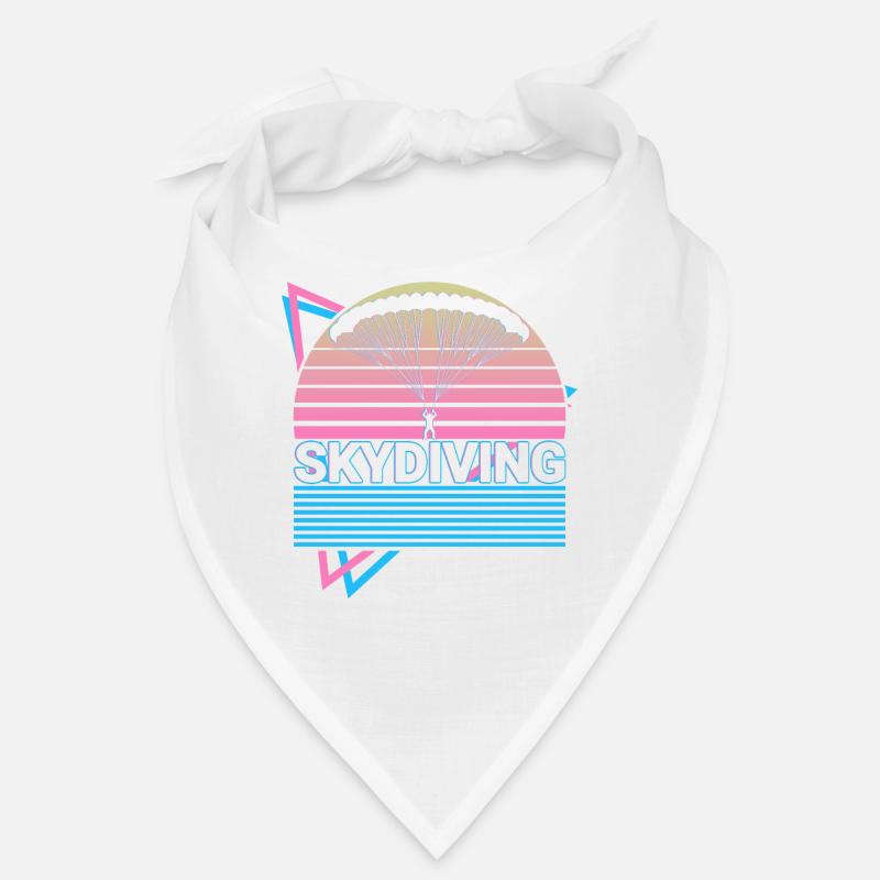 Parachutisme Parachutiste Retro Gesche Bandana