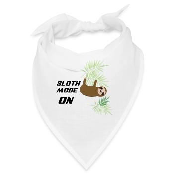 Sloth - Bandana - Weiß - Vorne