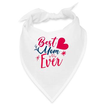 Muttertag, Muttertag, Muttertag, Muttertag - Bandana - Weiß - Vorne