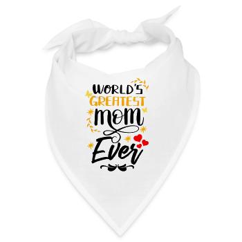 Muttertag Muttertag Muttertag Muttertag muttertag - Bandana - Weiß - Vorne