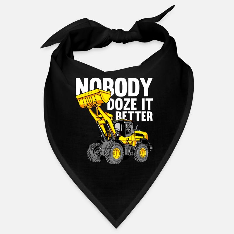 Bulldozer Planierraupe Bandana