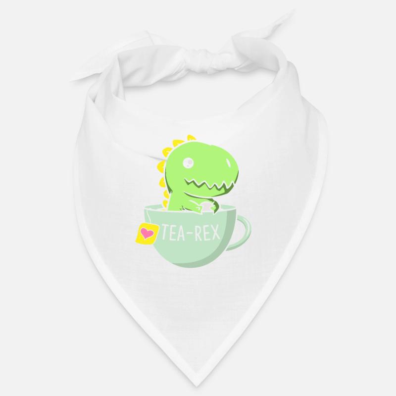 Tea Rex Cute Dinosaur TRex In A Tea Cup Bandana