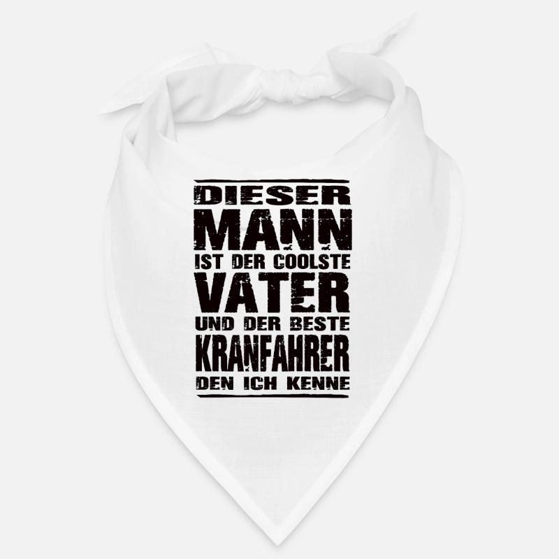 Vater und Kranfahrer Bandana