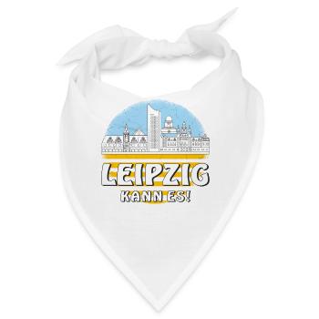 LEIPZIG KANN ES - Bandana - Weiß - Vorne