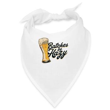 Craft Beer Batches Be Hazy Home Brewing - Spirituosen - Bandana - Weiß - Vorne