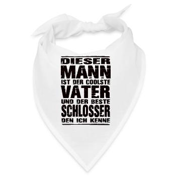 Schlosser - Bandana - Weiß - Vorne