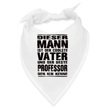 Professor - Bandana - Weiß - Vorne