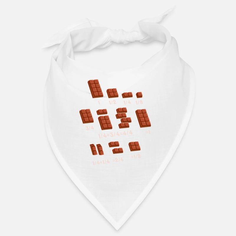 Chocolate Quick Maths Fractions Math Lehrer - Bandana