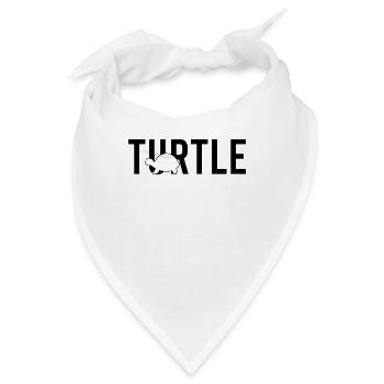 Schildkröte turtle - Bandana - Weiß - Vorne
