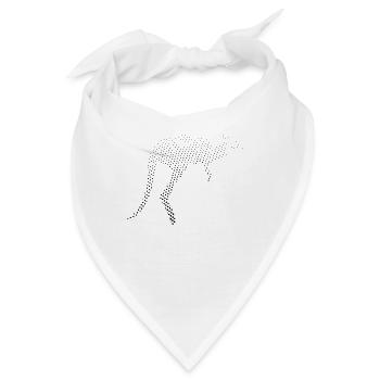 Känguru - Bandana - Weiß - Vorne