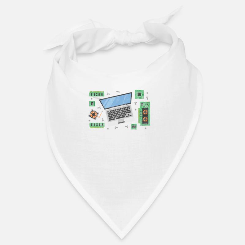 Computer Nerd PC Programmierer Informatik Geschenk Bandana