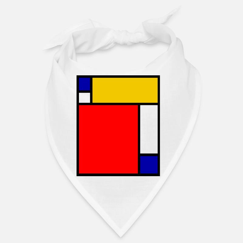 Mondrian 4 Bandana