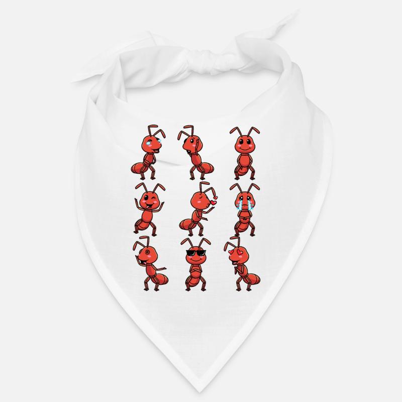 Fire ant Emoticon Bandana