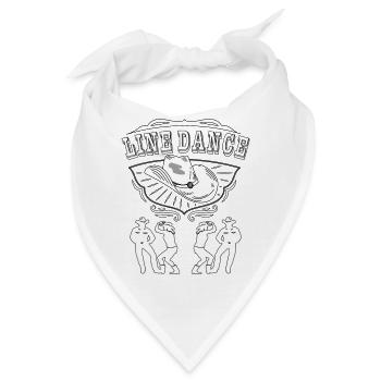 LINE DANCE - Bandana - Weiß - Vorne
