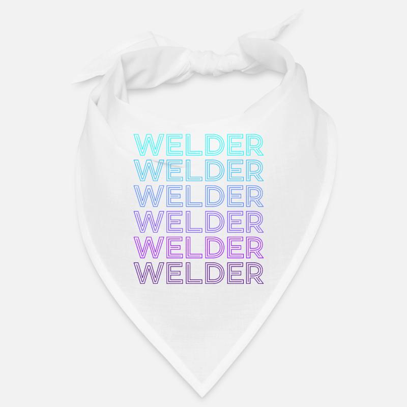 Welder Welding Welding Retro Bandana