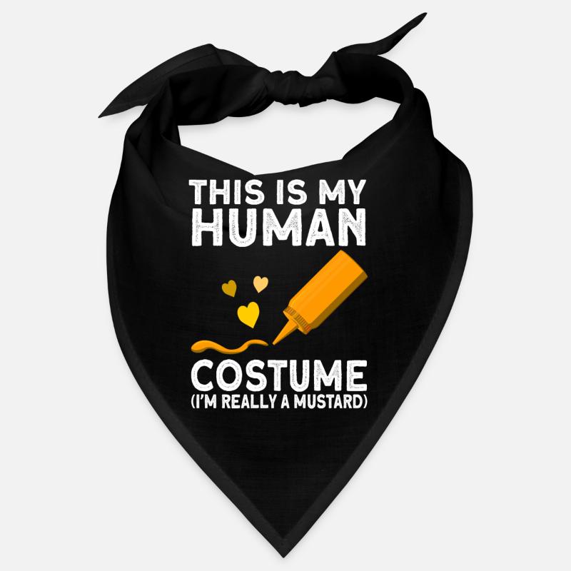 Cadeau de costume de moutarde Bandana