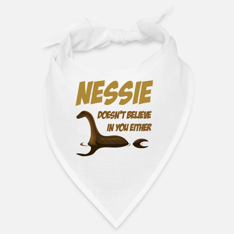 Ne croit pas Nessie Loch Ness Bandana