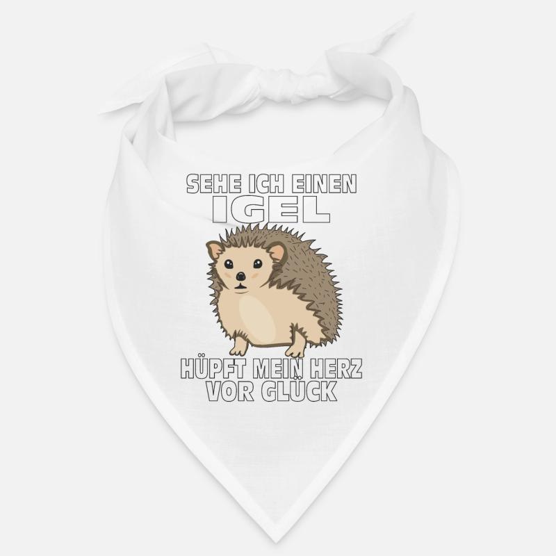 SEHE ICH EINEN IGEL Bandana