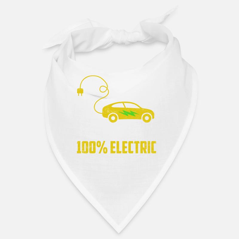 I Drive 100% Electric Mobility EV Car Driver Bandana