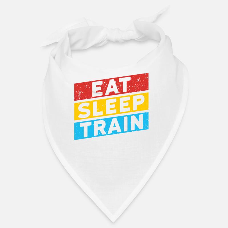 TRAIN | MANGEZ LE TRAIN DE SOMMEIL RÉPÉTER Bandana