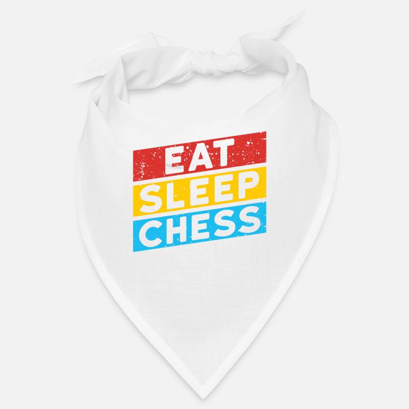 | D’ÉCHECS MANGER DORMIR CHESS RÉPÉTER Bandana