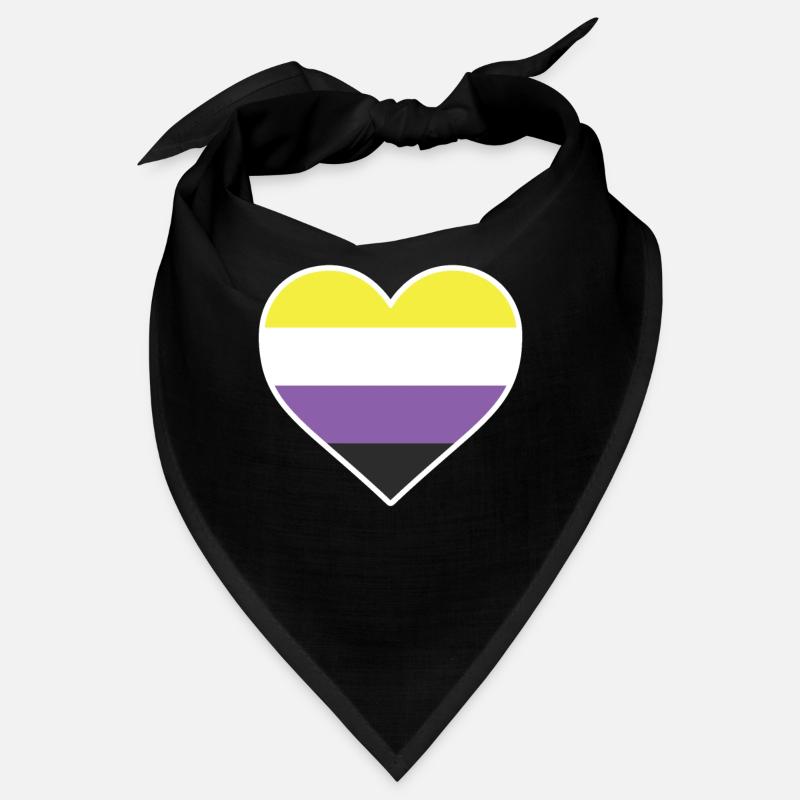 LGBT-Herz - LGBTQIA Non Binary Bandana