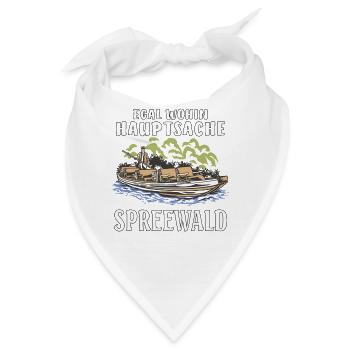 EGAL WOHIN HAUPTSACHE SPREEWALD - Bandana - Weiß - Vorne