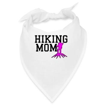 hiking mom - Bandana - Weiß - Vorne