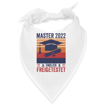 Vintage Master Studium Endlich Freigetestet Shirt - Bandana - Weiß - Vorne